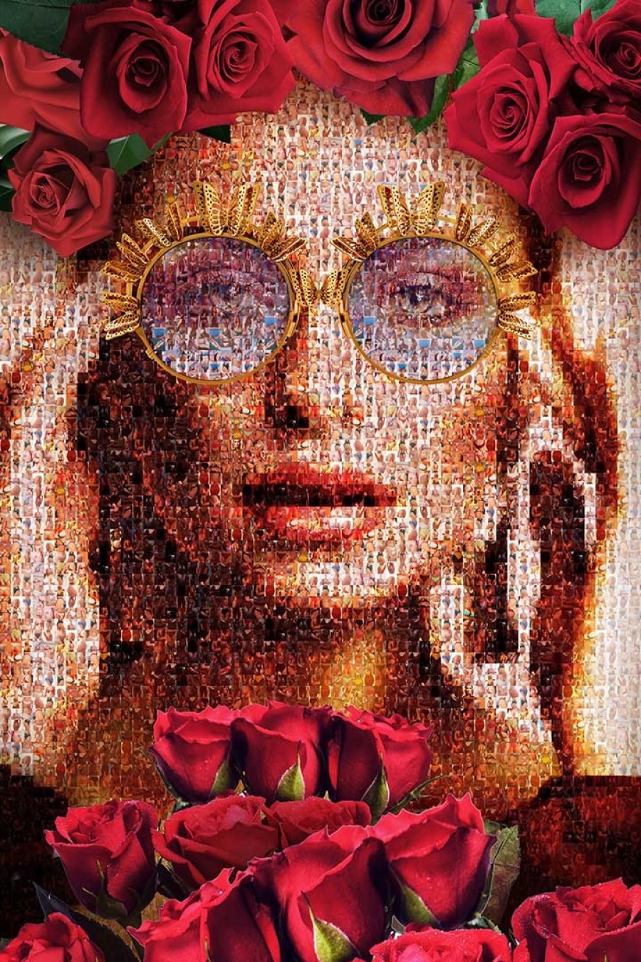 Art Gallery Xiart | Roses Mosaic