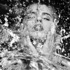 Art Gallery Xiart | Splashing Face Black And White