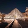 Art Gallery Xiart | The Louvre And Pyramid