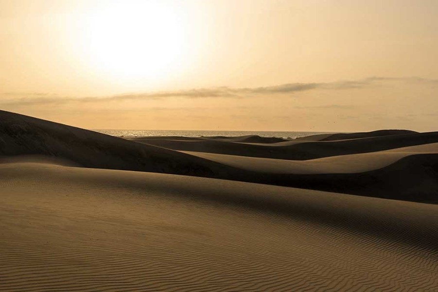 Art Gallery Xiart | Desert With Sand Dunes