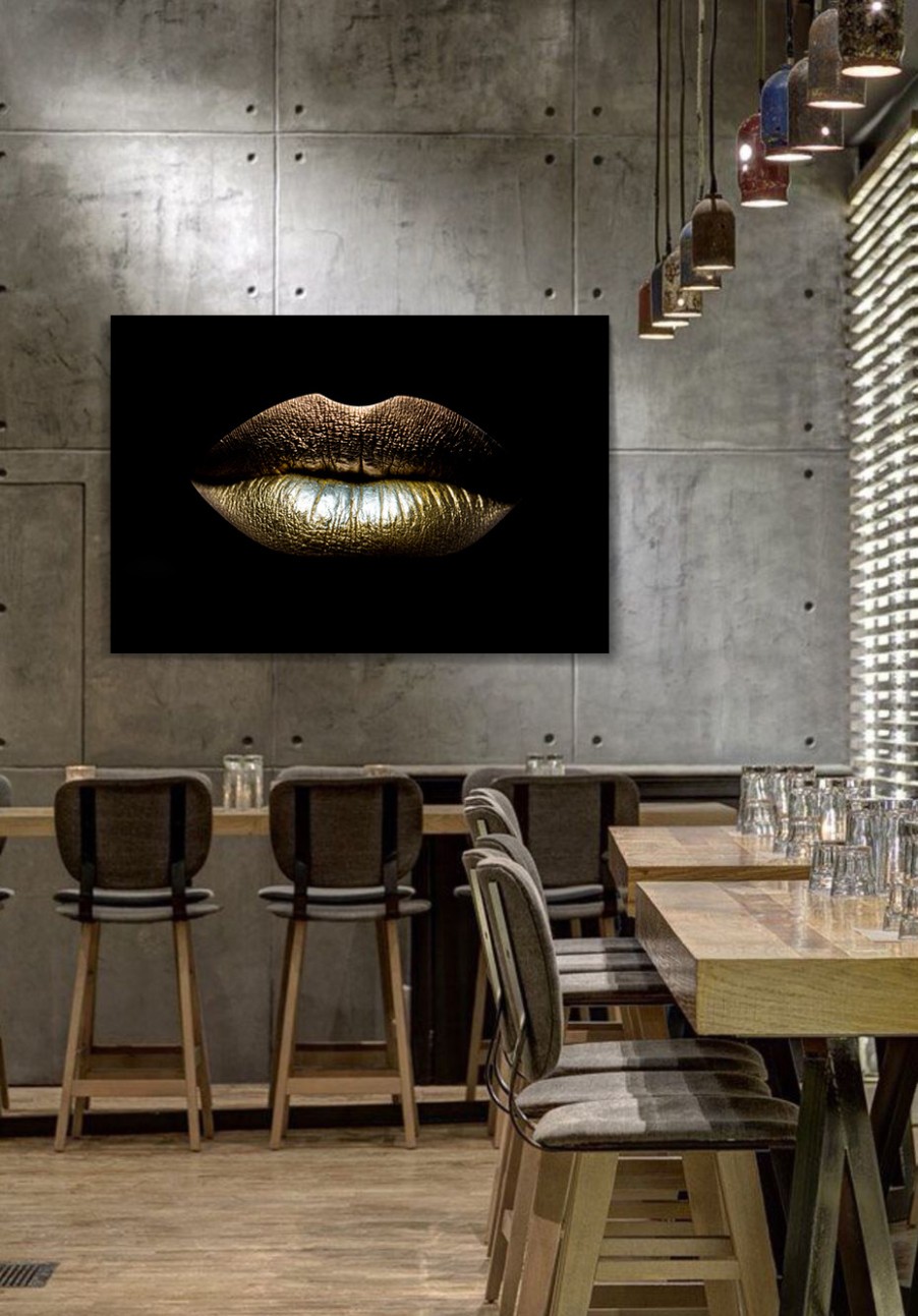 Art Gallery Xiart | Golden Lips