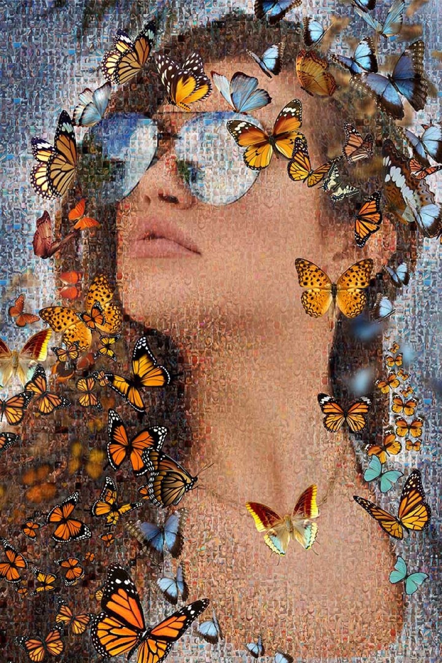 Art Gallery Xiart | Butterfly Mosaic