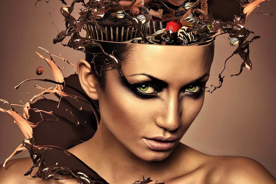 Art Gallery Xiart | Chocolate Head Woman