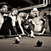 Art Gallery Xiart | Retro People Playing Pool