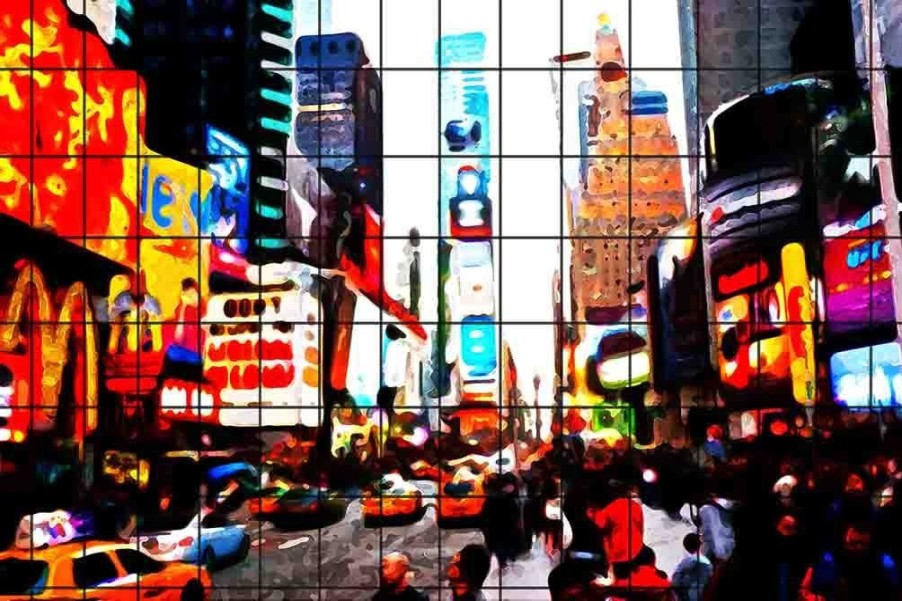 Art Gallery Xiart | Times Square Grid